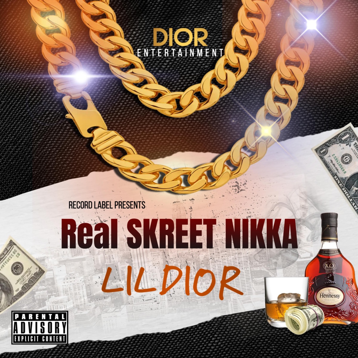 Real SKREET NIKKA - Single by Lil Dior album cover