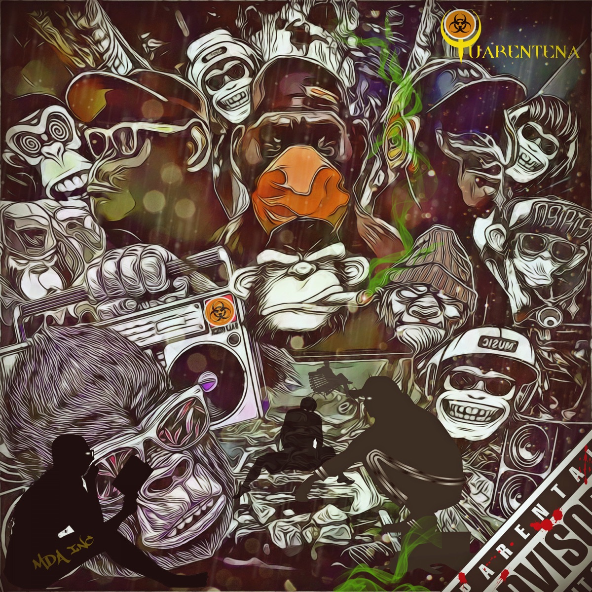 Quarentena - EP by Kabster album cover