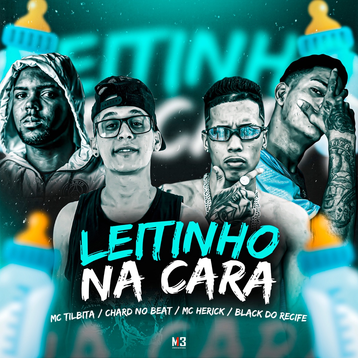 Leitinho na Cara (feat. Black do Recife) - Single by Chard no Beat, mc herick & MC Tilbita album cover