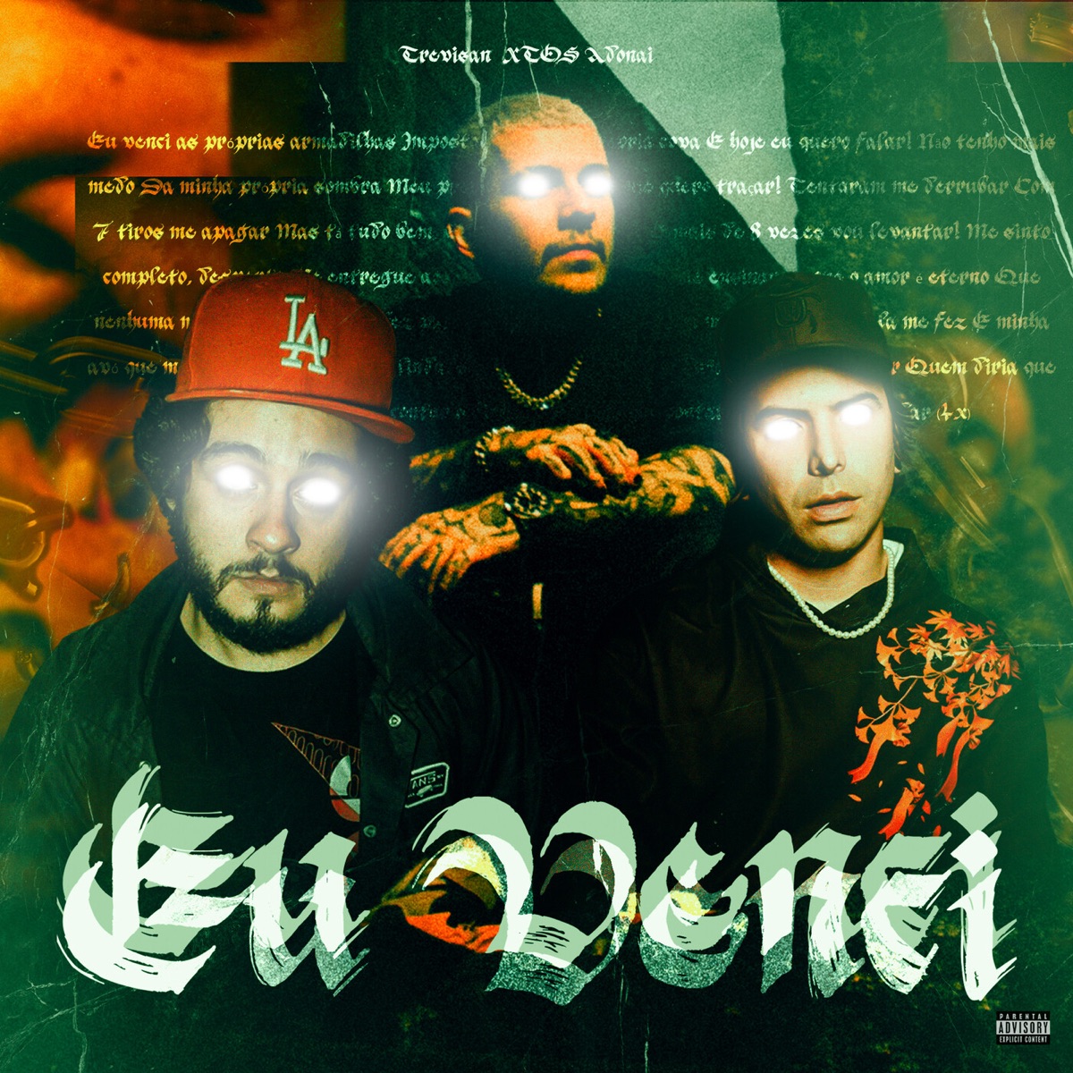 Eu Venci (feat. Dropallien) - Single by Trevisan Mc, Adonai MC & XTOS album cover