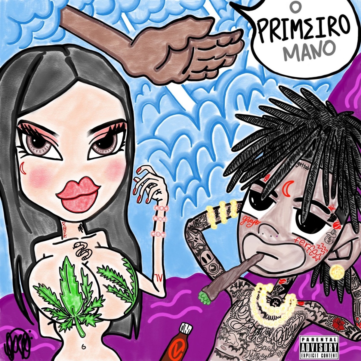 O Primeiro Mano - Single by Ferfe album cover