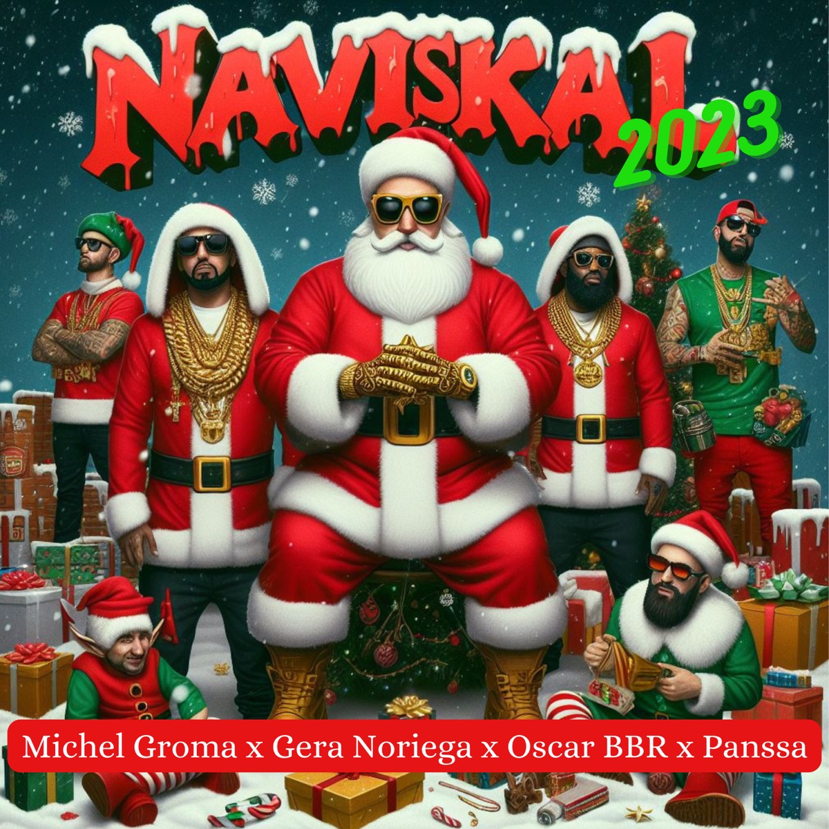 Naviskal 2023 (feat. Oscar BBR, Michel Groma, Gera Noriega & Panssa) - Single by Skal album cover