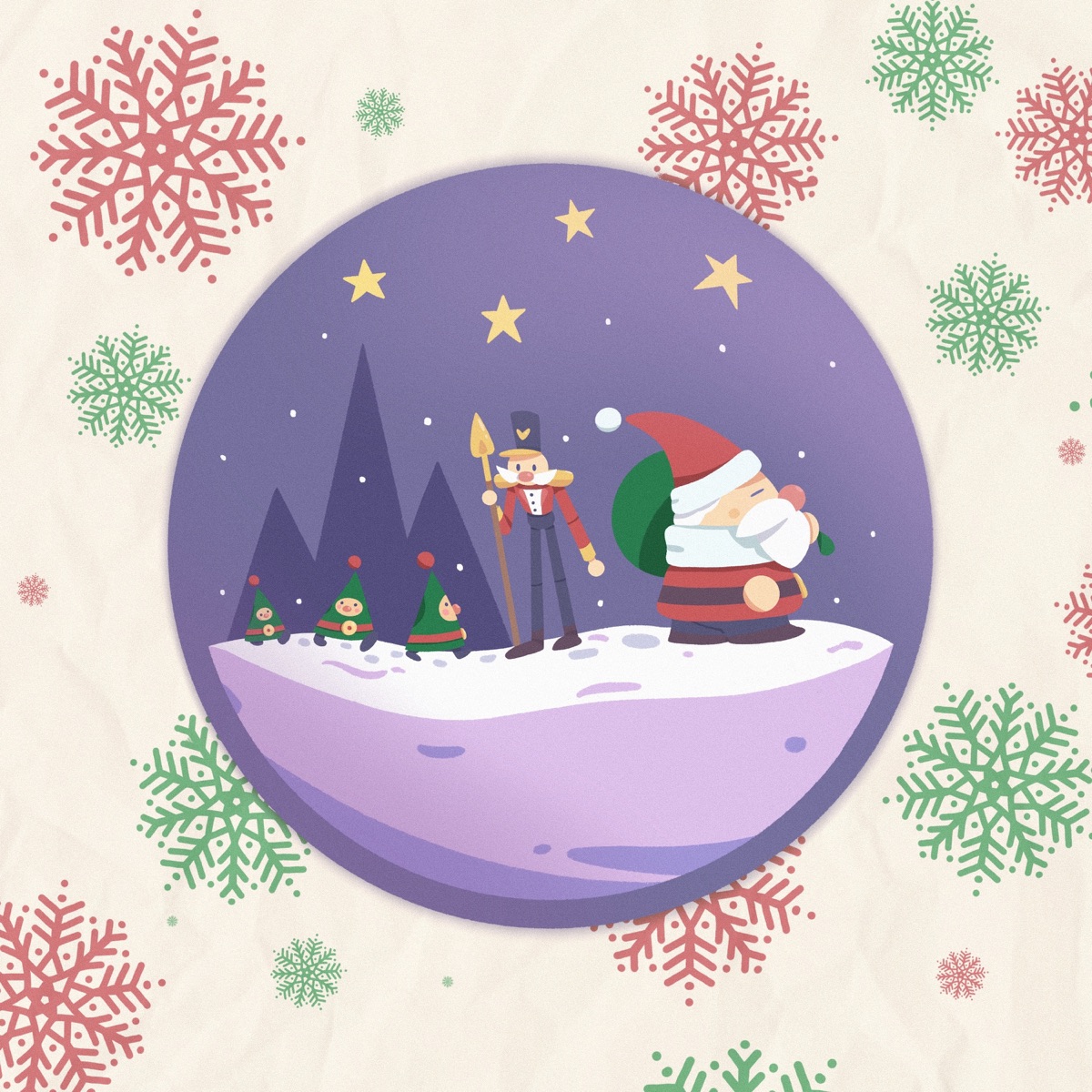 A Lofi Sleigh Ride - Single by FaOut & middt album cover