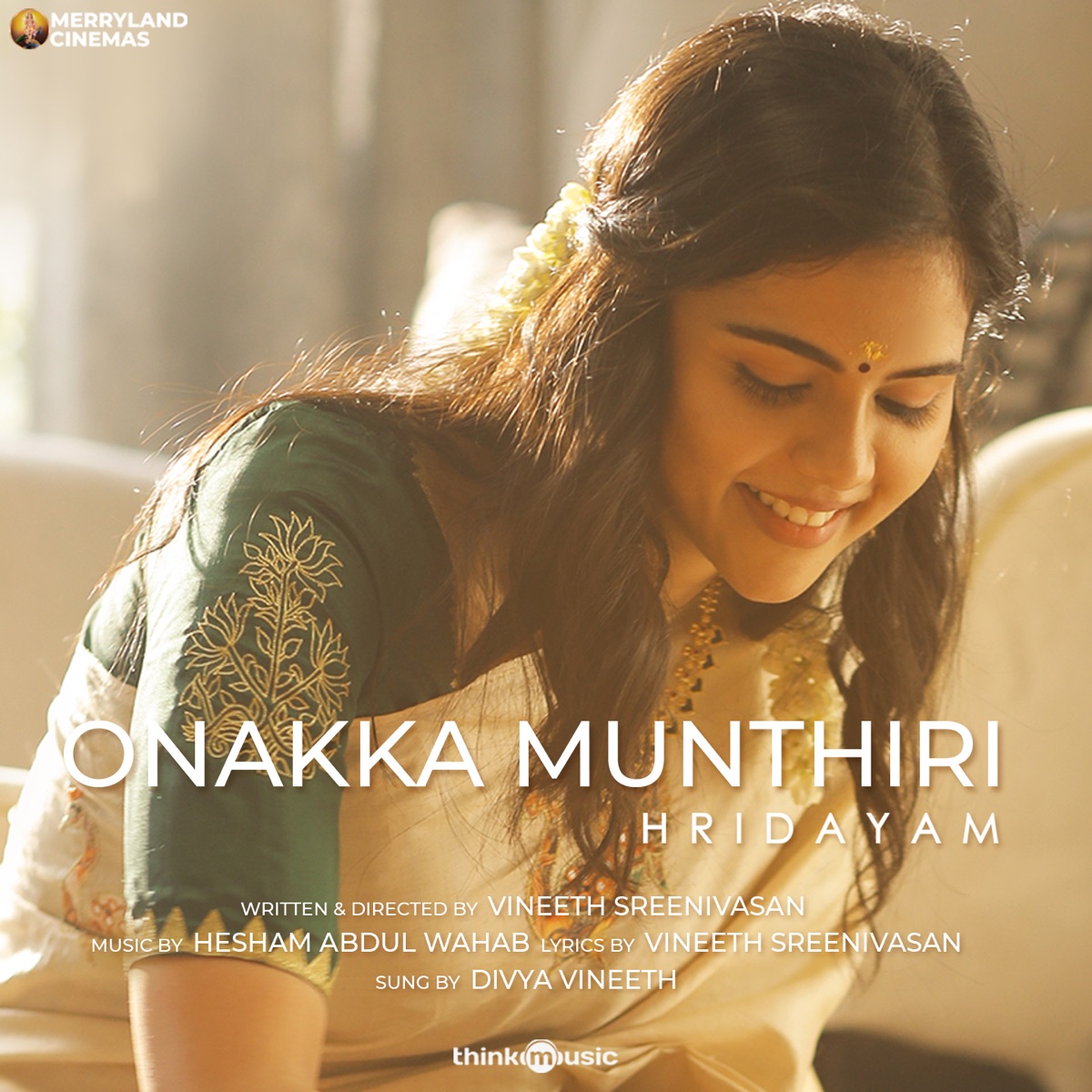 Onakka Munthiri (From "Hridayam") - Single by Hesham Abdul Wahab & Divya Vineeth album cover