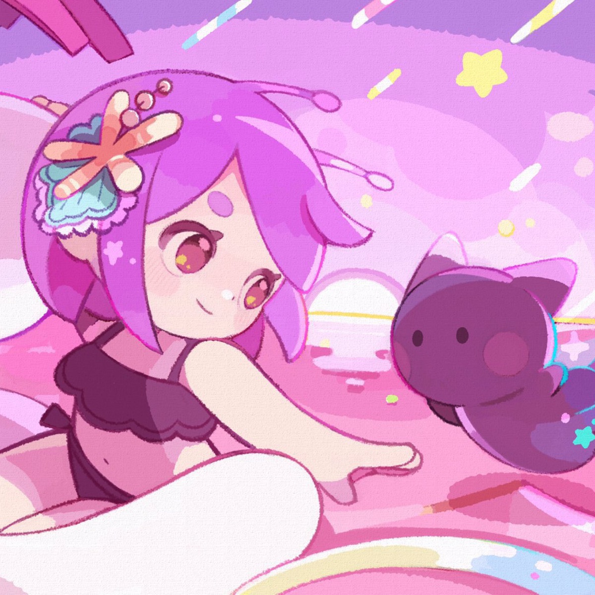 Dreamy Beach - Single by Snail's House & dark cat album cover