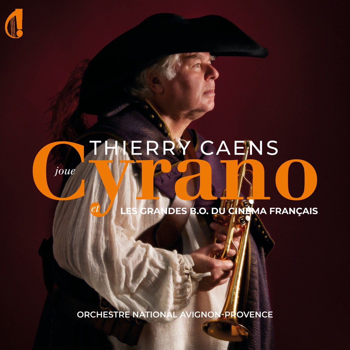 Thierry Caens joue Cyrano et les grandes Bandes Originales du cinéma français (French Soundtrack) by Thierry Caens & Orchestre national Avignon-Provence album cover