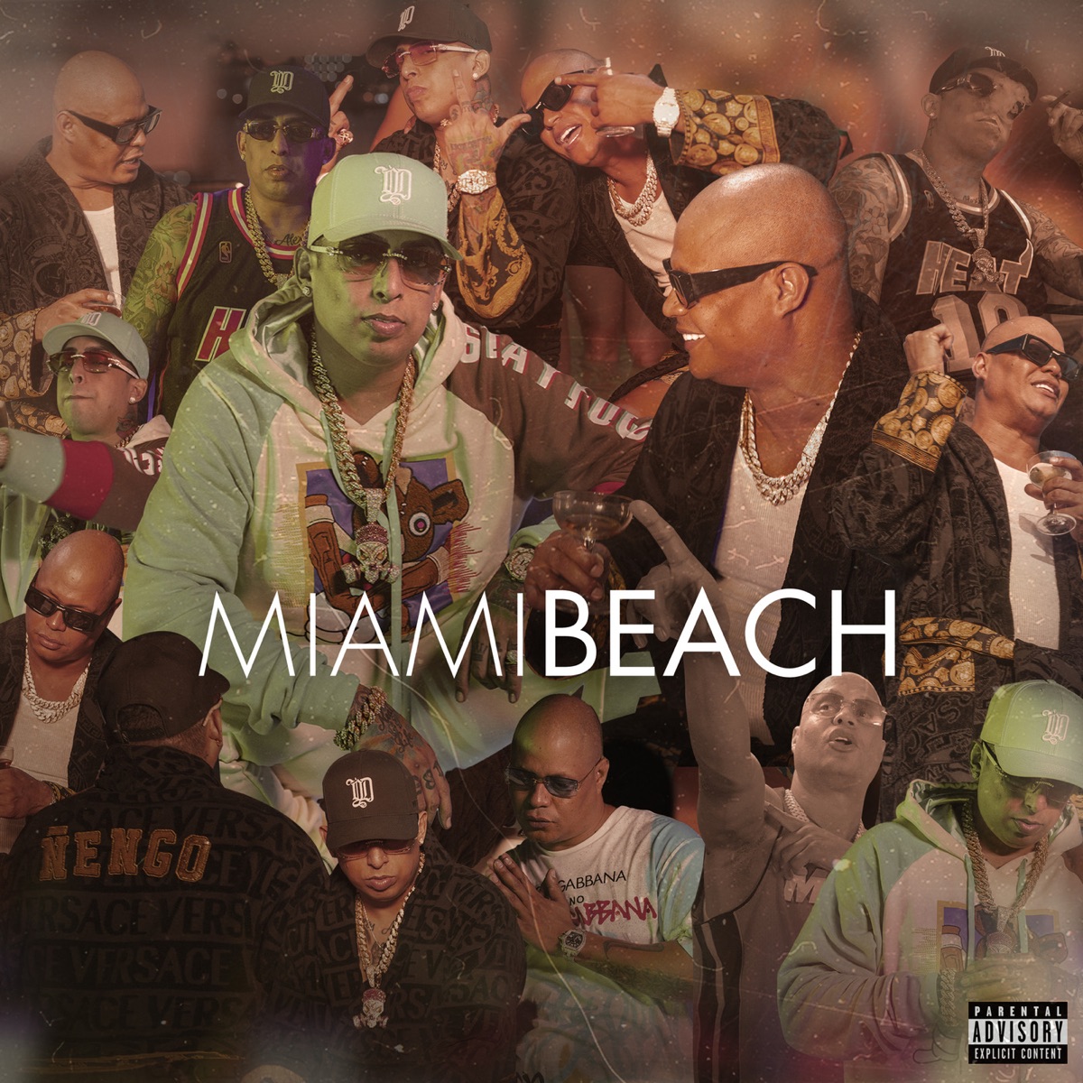 Miami Beach - Single by R1 La Esencia & Ñengo Flow album cover