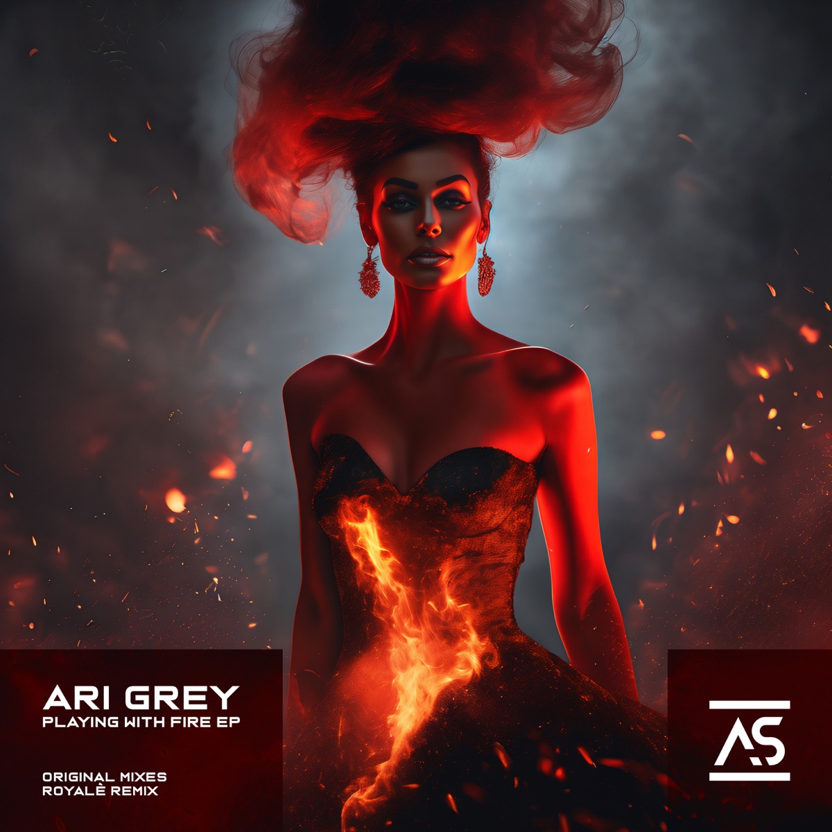 Playing With Fire - EP by Ari Grey & Royale album cover