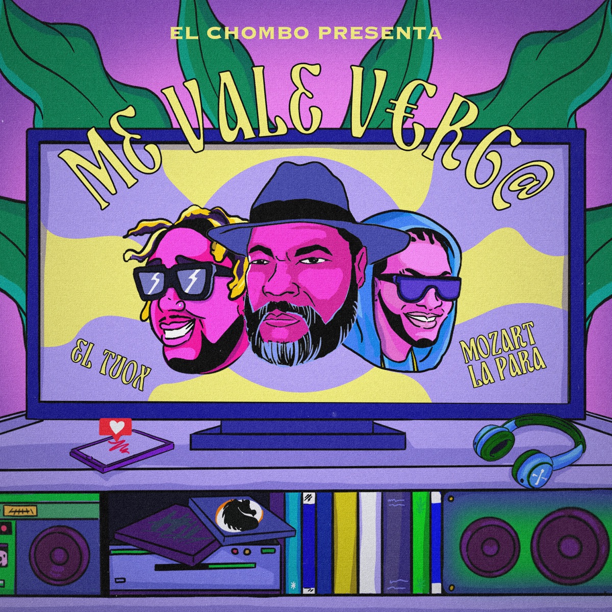 Me Vale V3rg4 (feat. Mozart La Para) - Single by El Chombo & El Tuox album cover