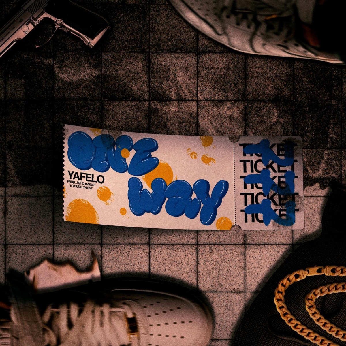 ONE WAY by Yafelo album cover