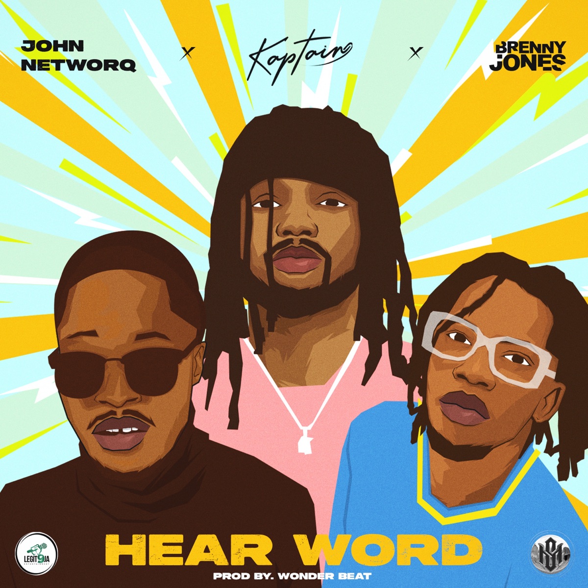Hear Word (feat. Kaptain & Brenny Jones) - Single by John Networq album cover