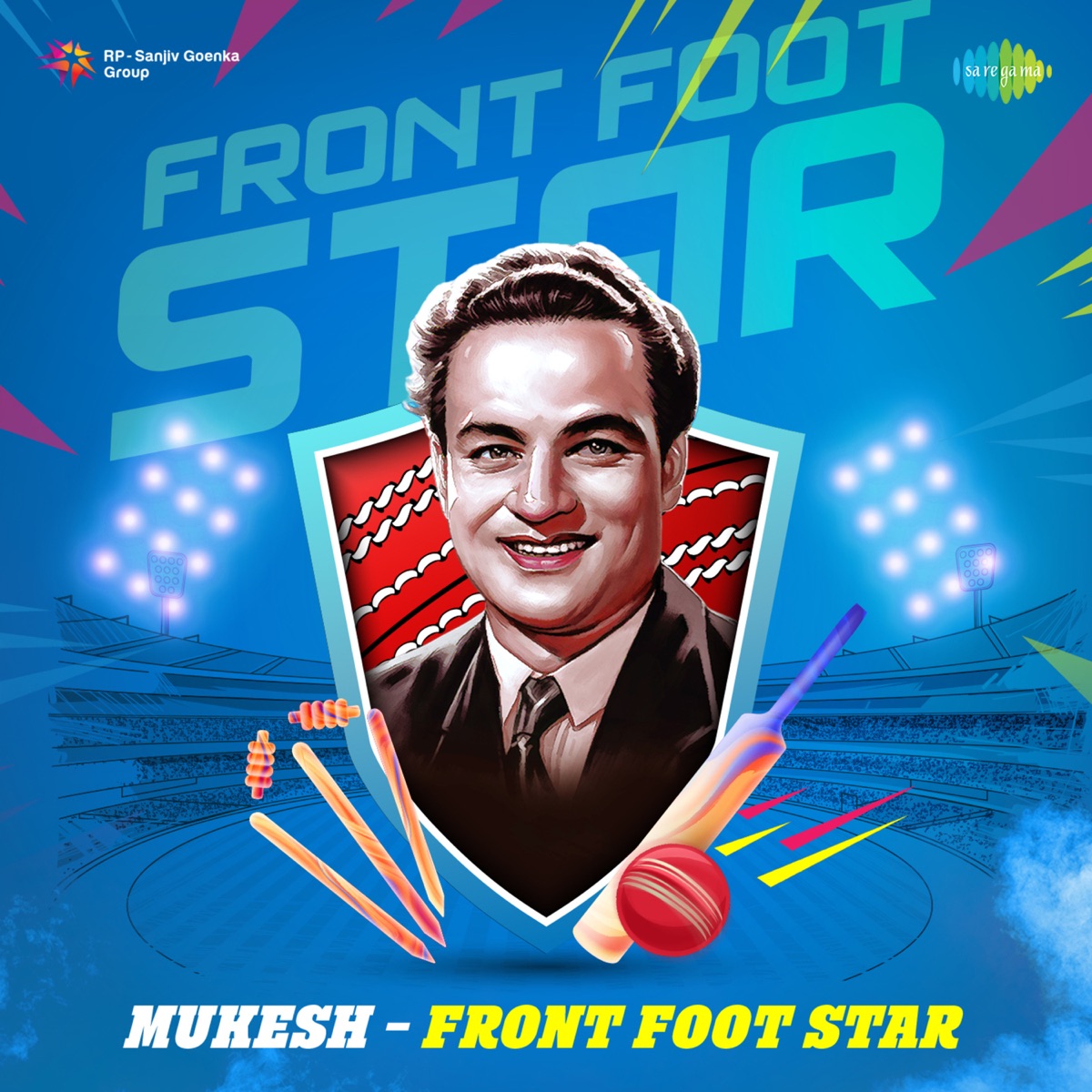 Mukesh - Front Foot Star by Mukesh & Lata Mangeshkar album cover