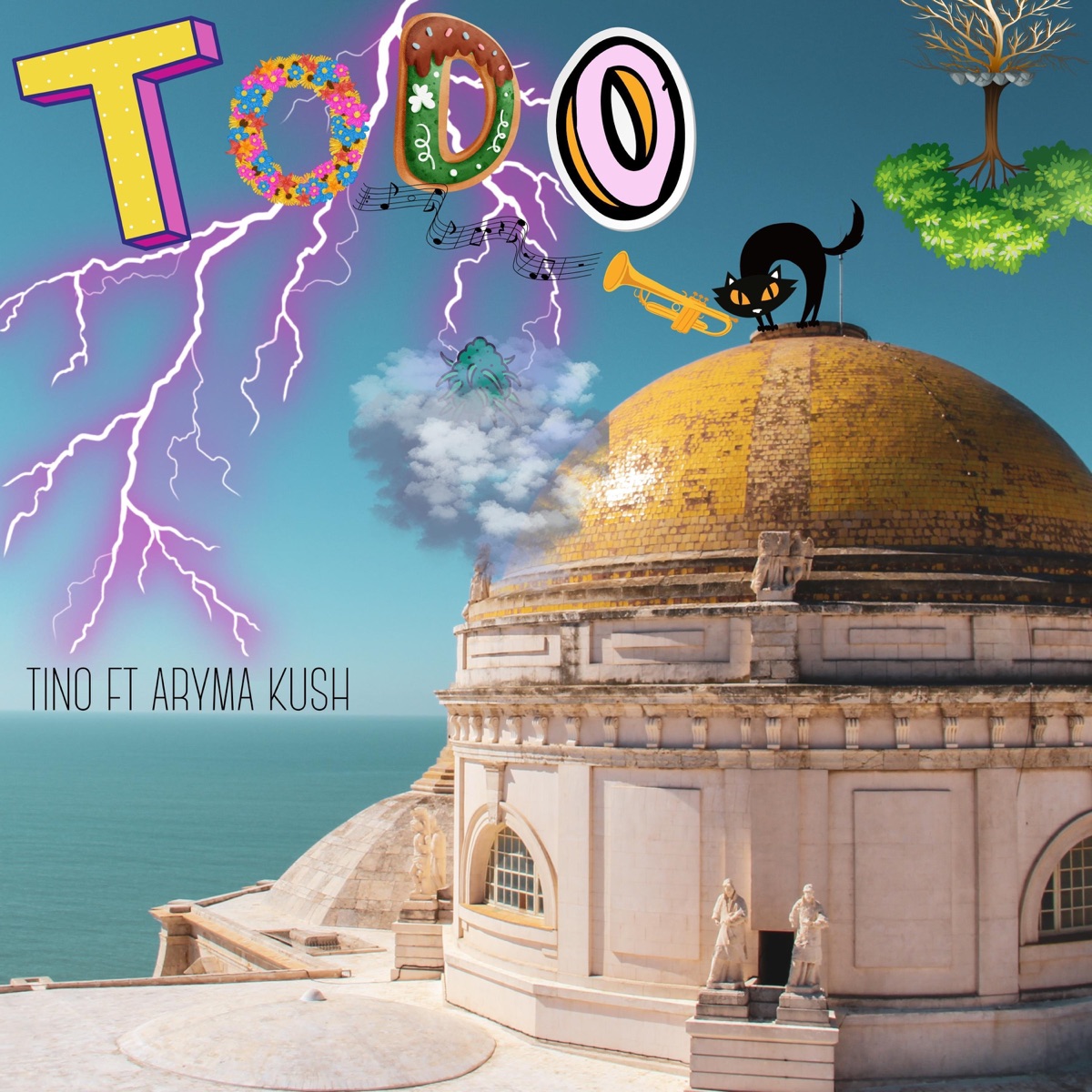 Todo - Single by T I N O, Aryma & Sebastián Peralta album cover