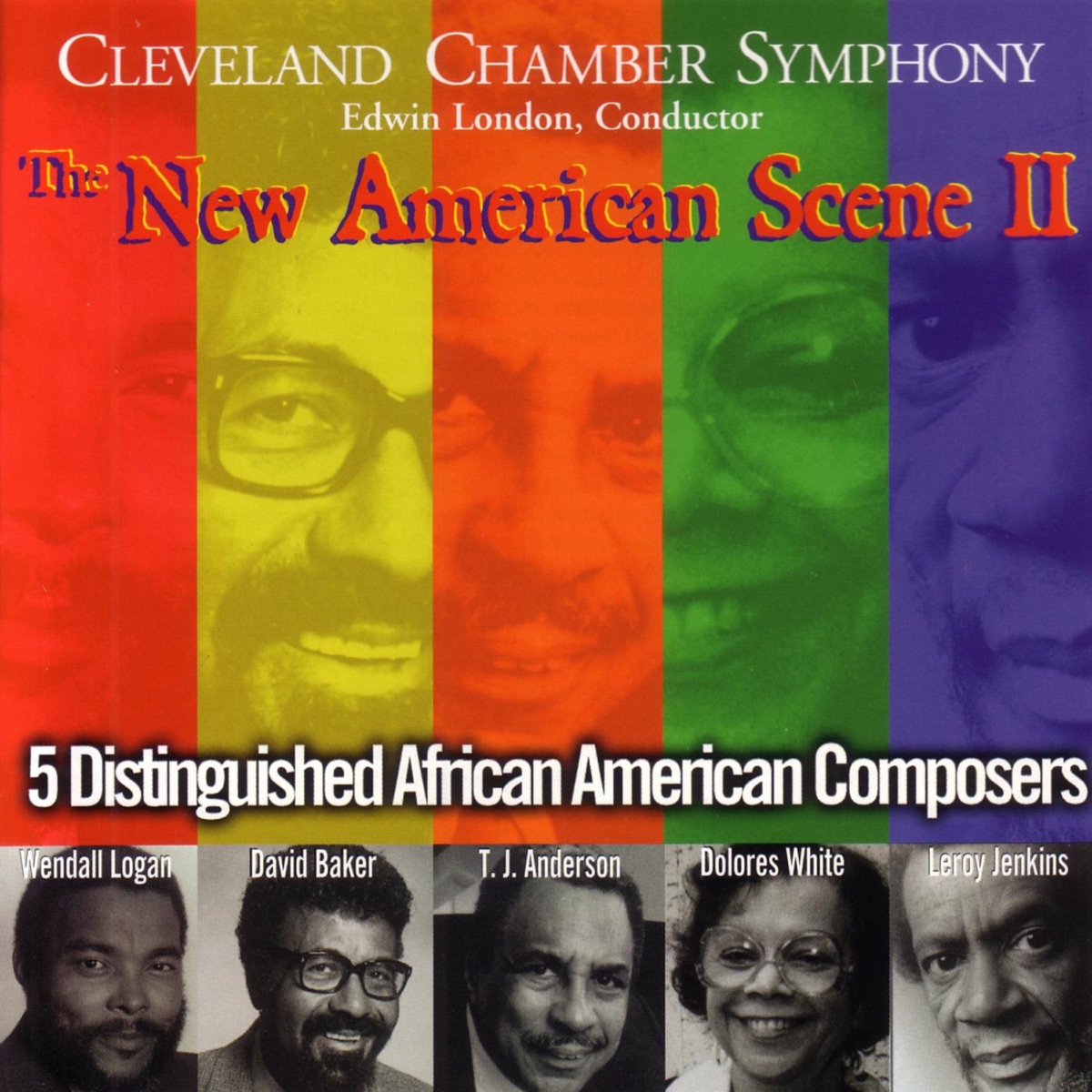 Cleveland Plays Music By African Americans by Cleveland Chamber Symphony & Edwin London album cover