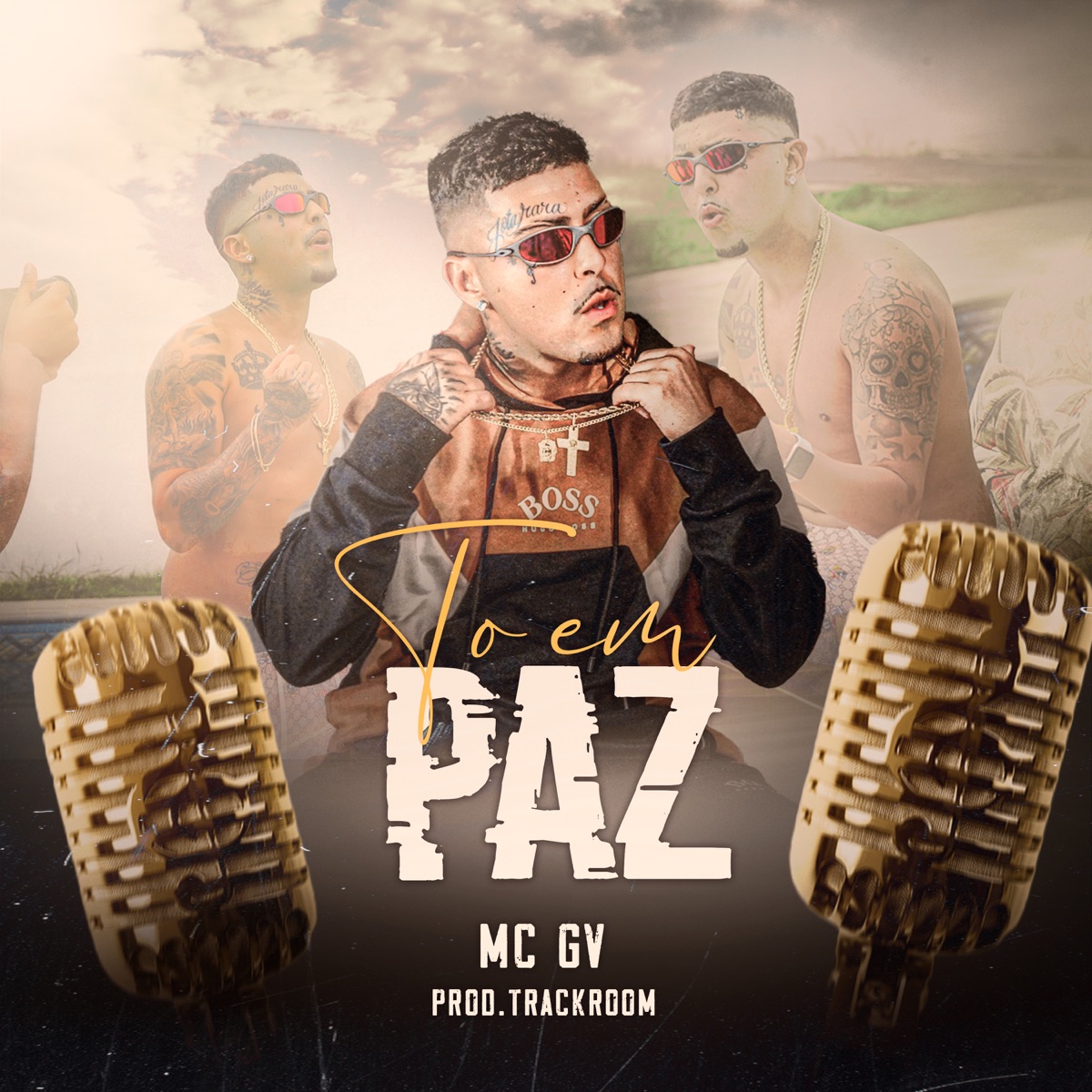 To em Paz - Single by MC GV & Track Room album cover