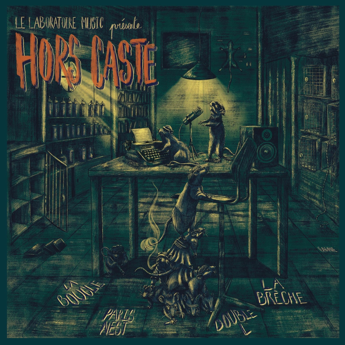 Hors Caste by LeLaboratoireMusic album cover