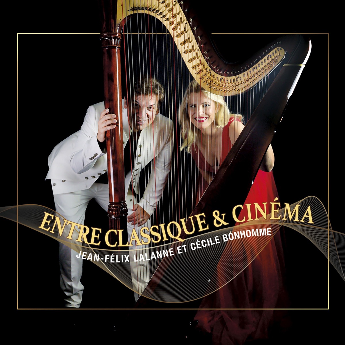 Entre classique et cinéma by Jean-Felix Lalanne & Cécile Bonhomme album cover