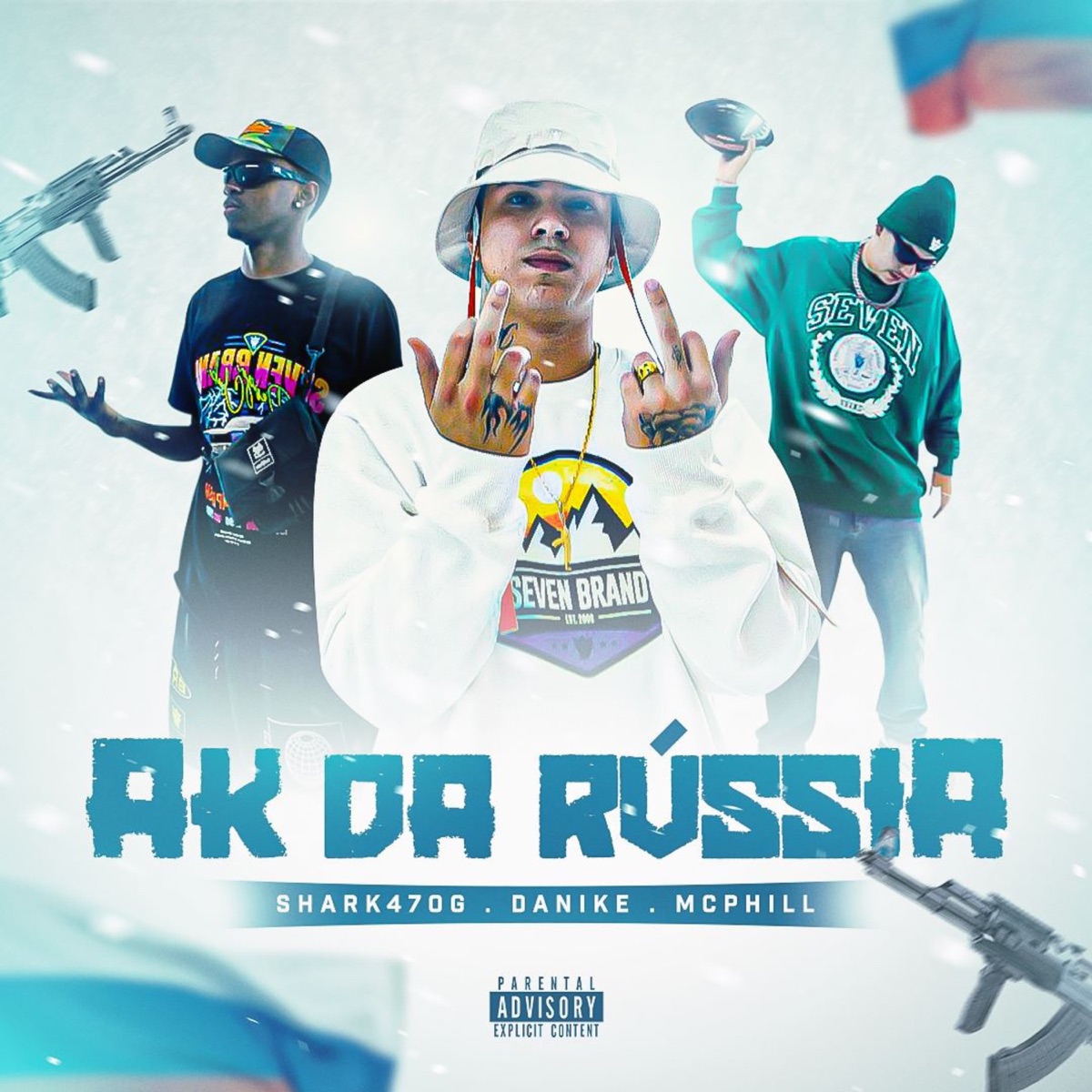 Ak da Rússia - Single by Shark47, Danike & McPhill album cover