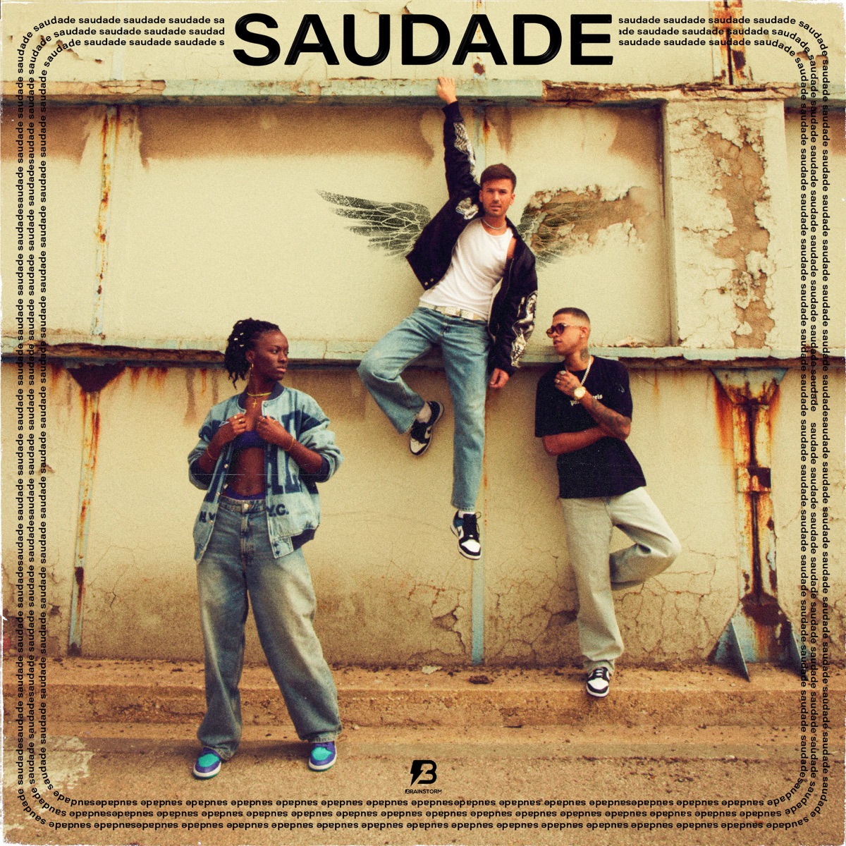 Saudade - Single by David Carreira, Bluay & Chelsea Dinorath album cover