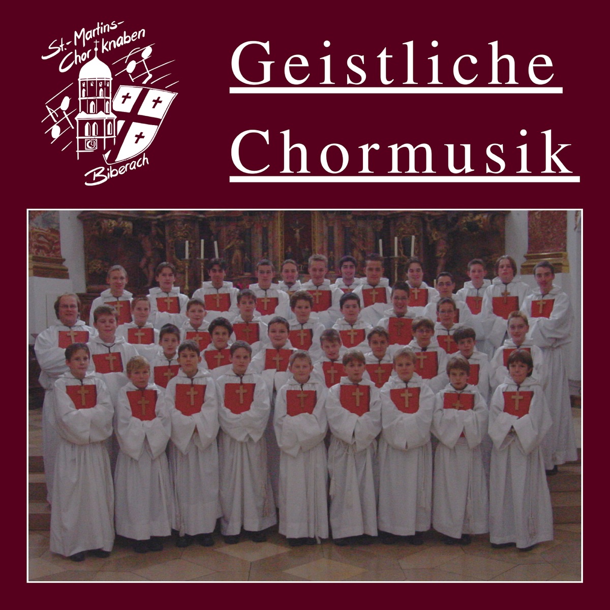 Geistliche Chormusik by St.-Martins-Chorknaben Biberach album cover