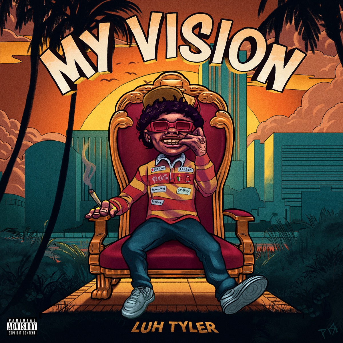 My Vision by Luh Tyler album cover