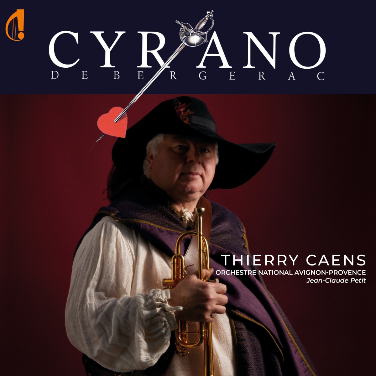 Concerto de Cyrano (Cyrano de Bergerac) - EP by Thierry Caens & Orchestre national Avignon-Provence album cover