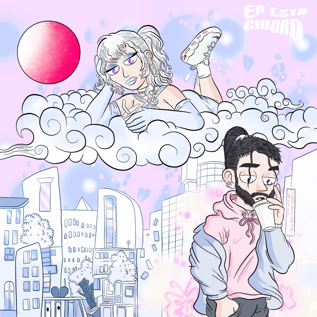 En Esta Ciudad - Single by Imperial Blxndie, Auggie Velarde & Castillo album cover