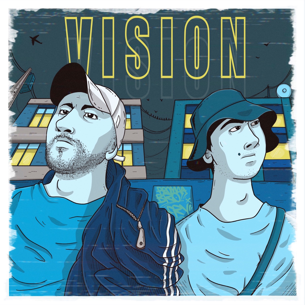 Vision - Single by Amigo Fry, Promaabro & Yonomasbeats album cover