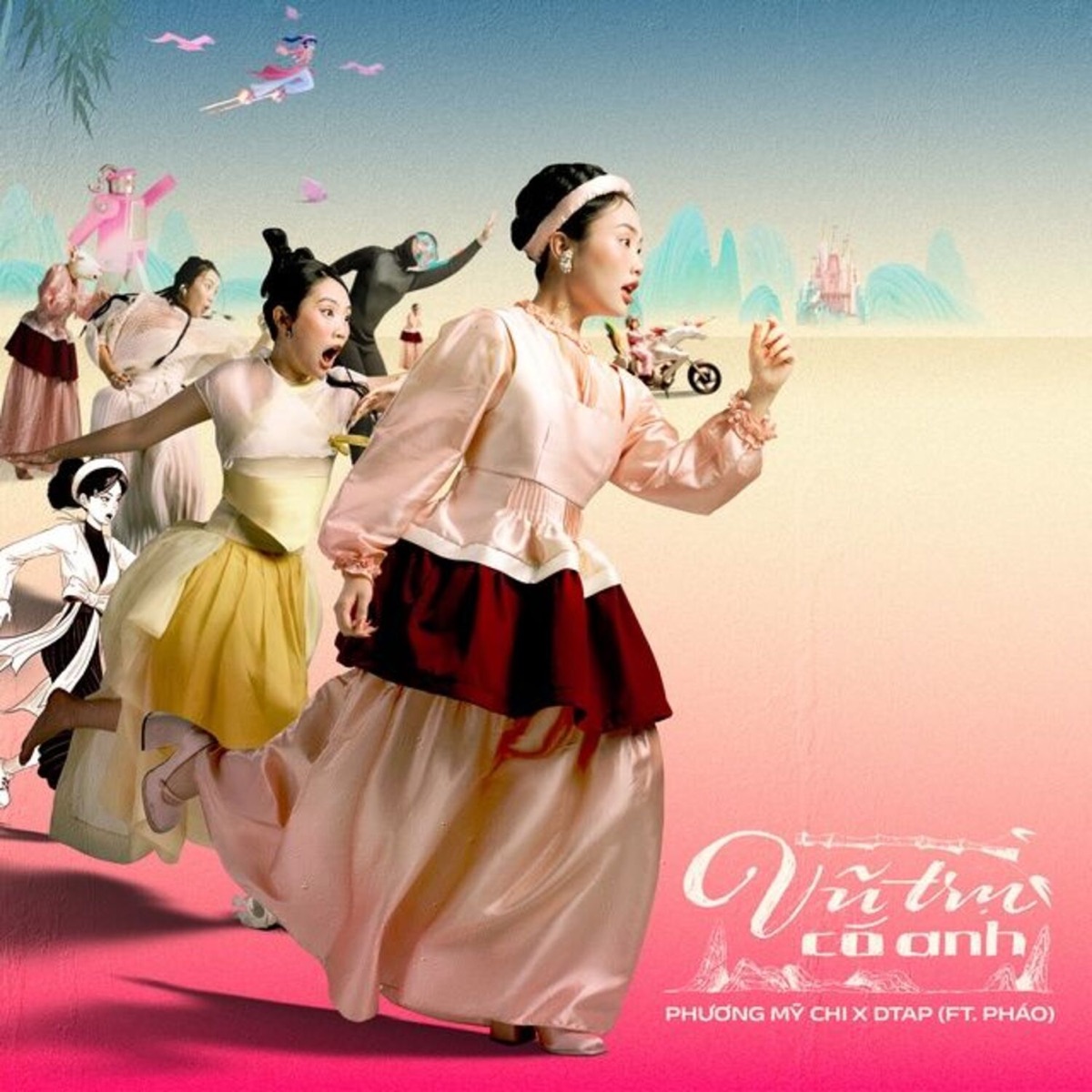 Vũ Trụ Có Anh (feat. Pháo) - Single by Phương Mỹ Chi & DTAP album cover