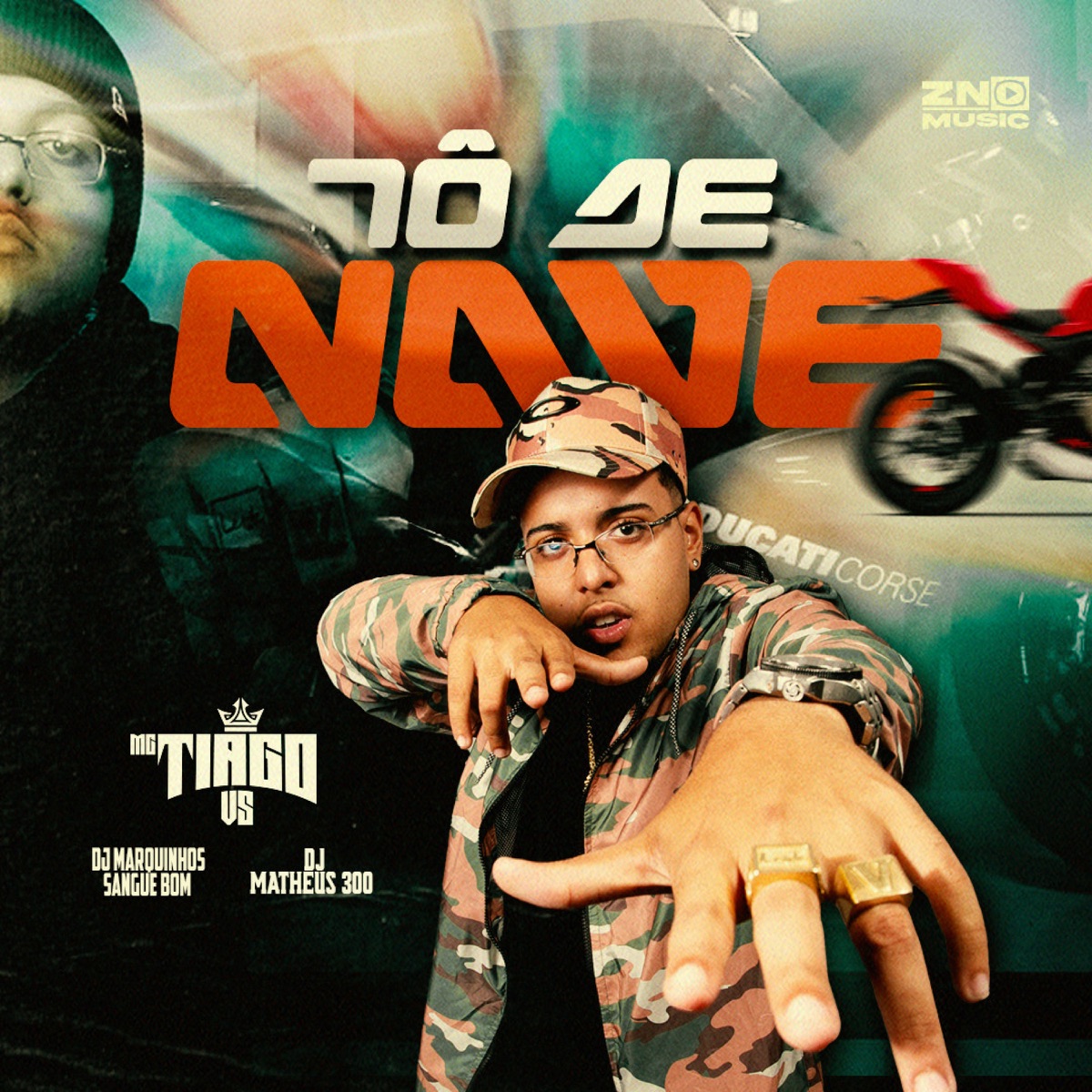 Tô de Nave - Single by Mc Tiago VS, Dj Matheus 300 & Dj Marquinhos Sangue Bom album cover