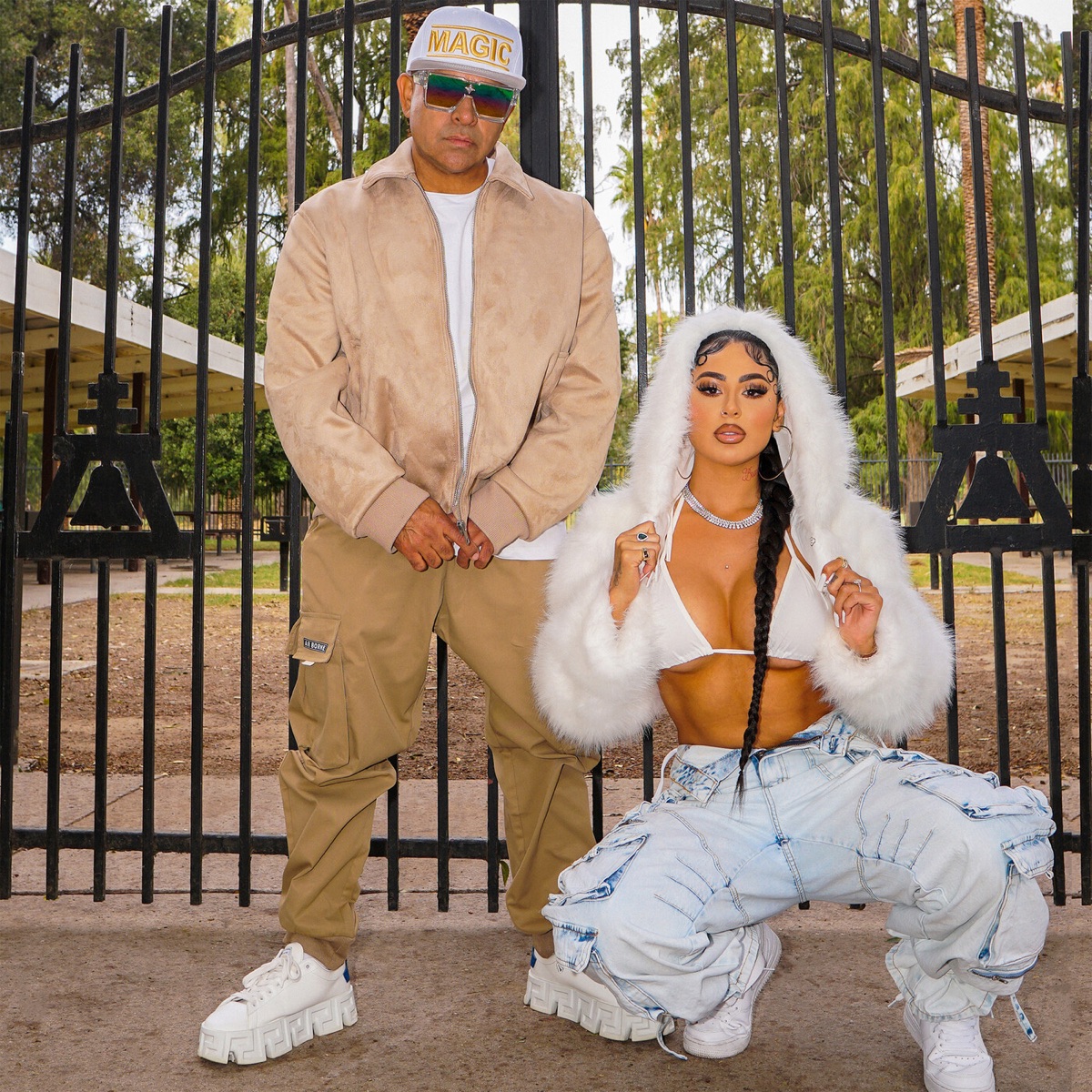 Reppin Riverside - Single by Jenny69 & MC Magic album cover