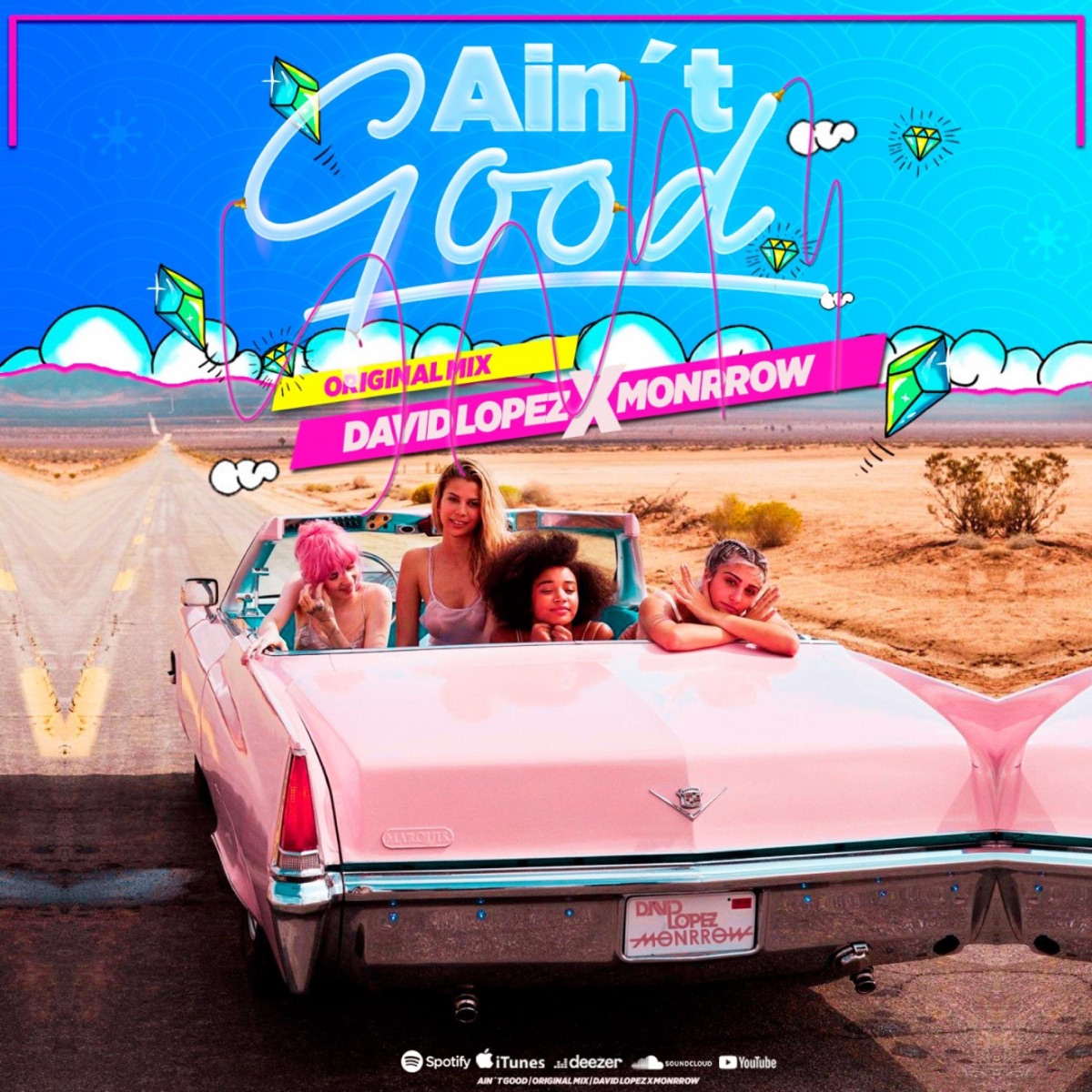Ain't Good - Single by David Lopez & Monrrow album cover