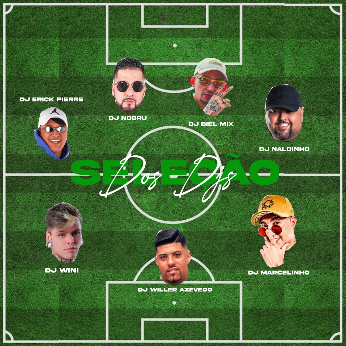 Seleção dos Djs (feat. DJ Erick Pierre, Dj Willer Azevedo, DJ Marcelinho & Dj Wini) - Single by DJ Biel Mix, DJ Nobru & DJ Naldinho album cover