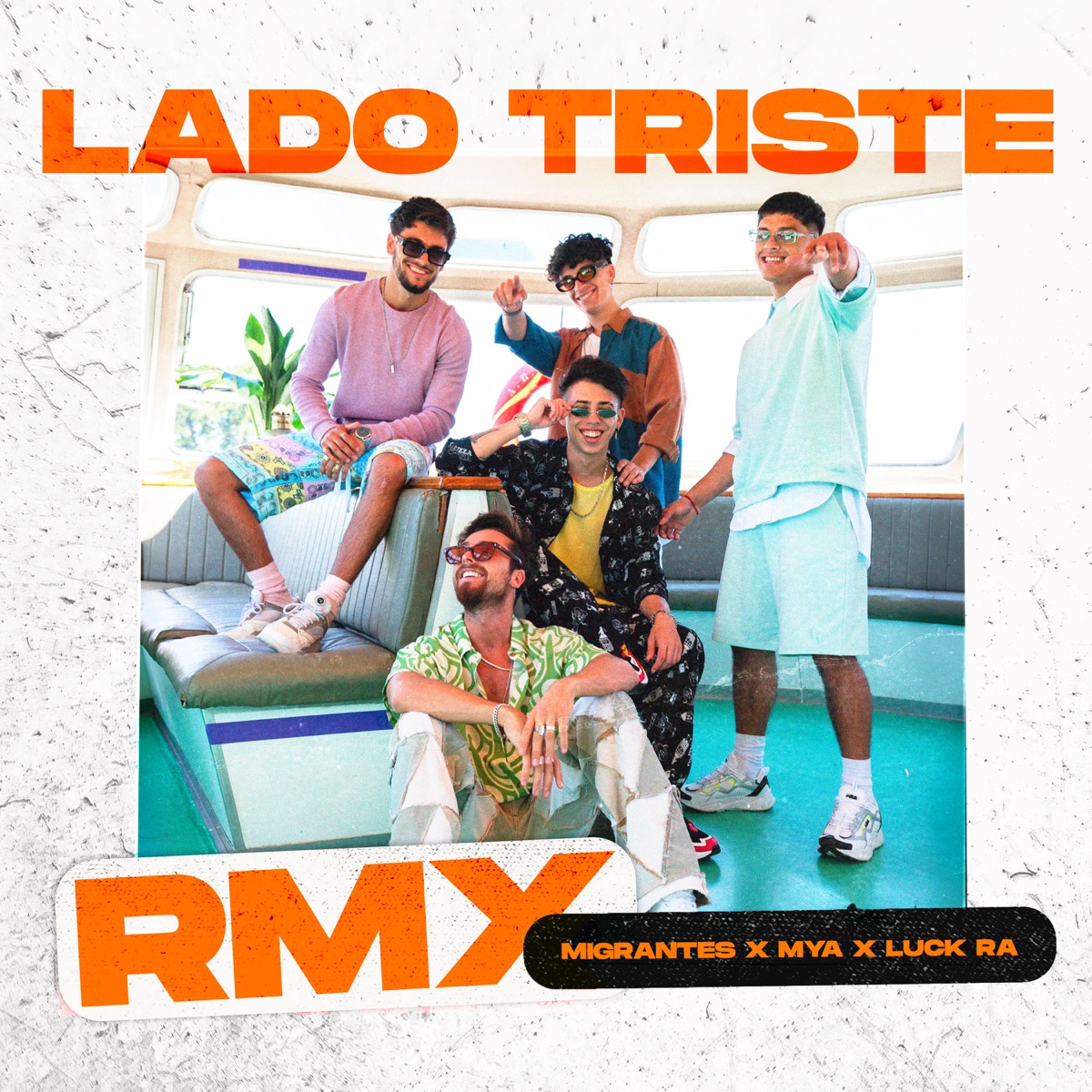Lado Triste (Remix) [feat. Nico Valdi] - Single by Migrantes, Luck Ra & MYA album cover