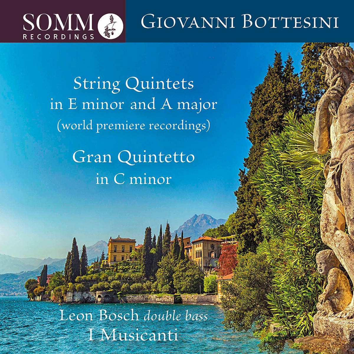 Bottesini: String Quintets by I Musicanti & Leon Bosch album cover