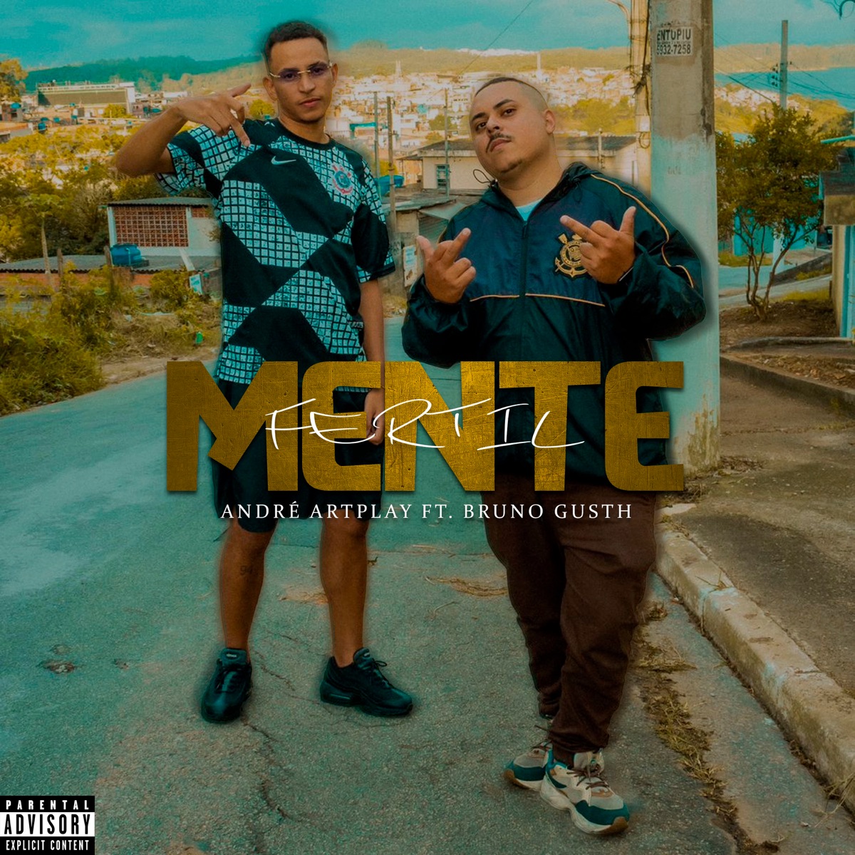 Mente Fertil - Single by Andre ArtPlay & Bruno Gusth album cover