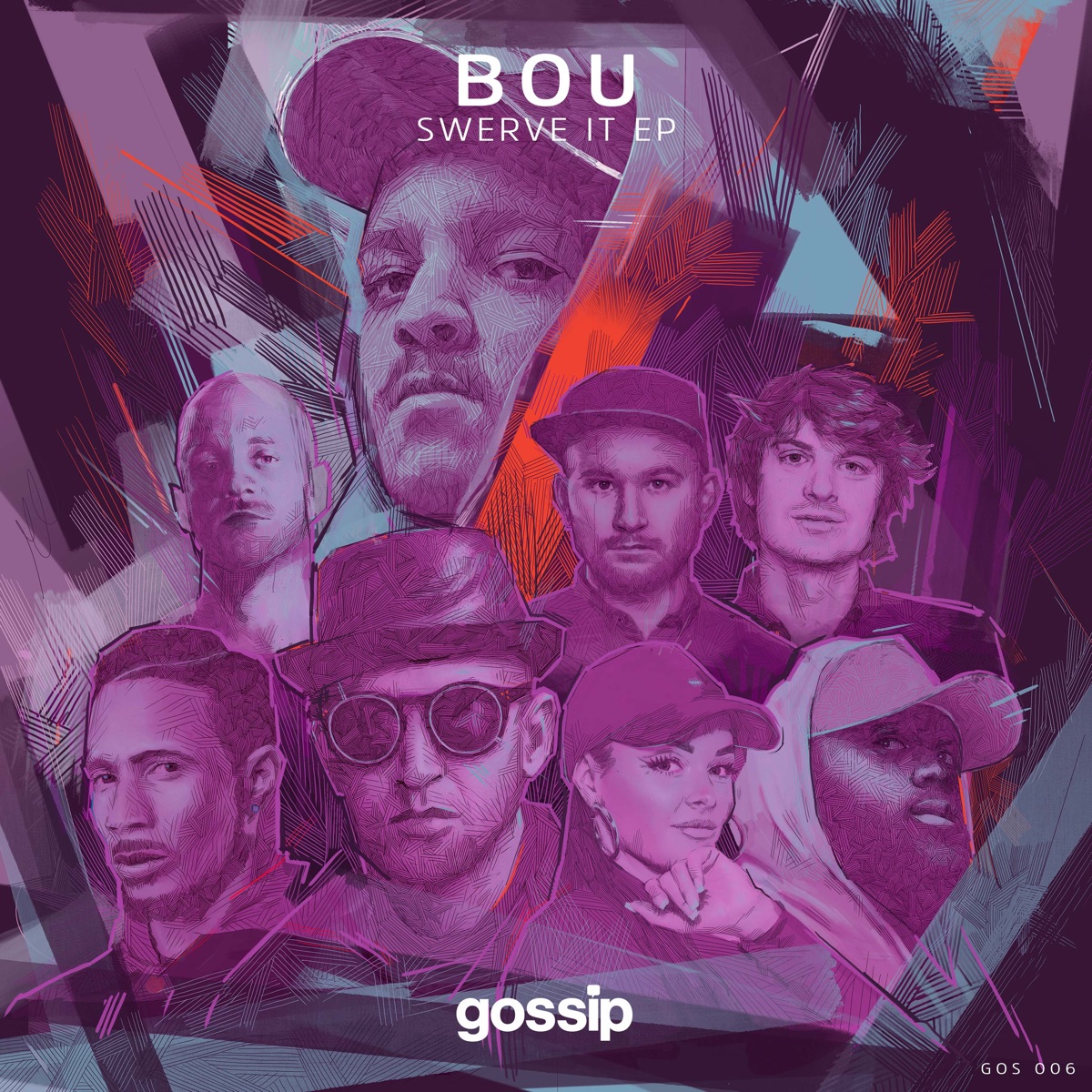 Swerve It - EP by Bou, Camo & Krooked & Mefjus album cover