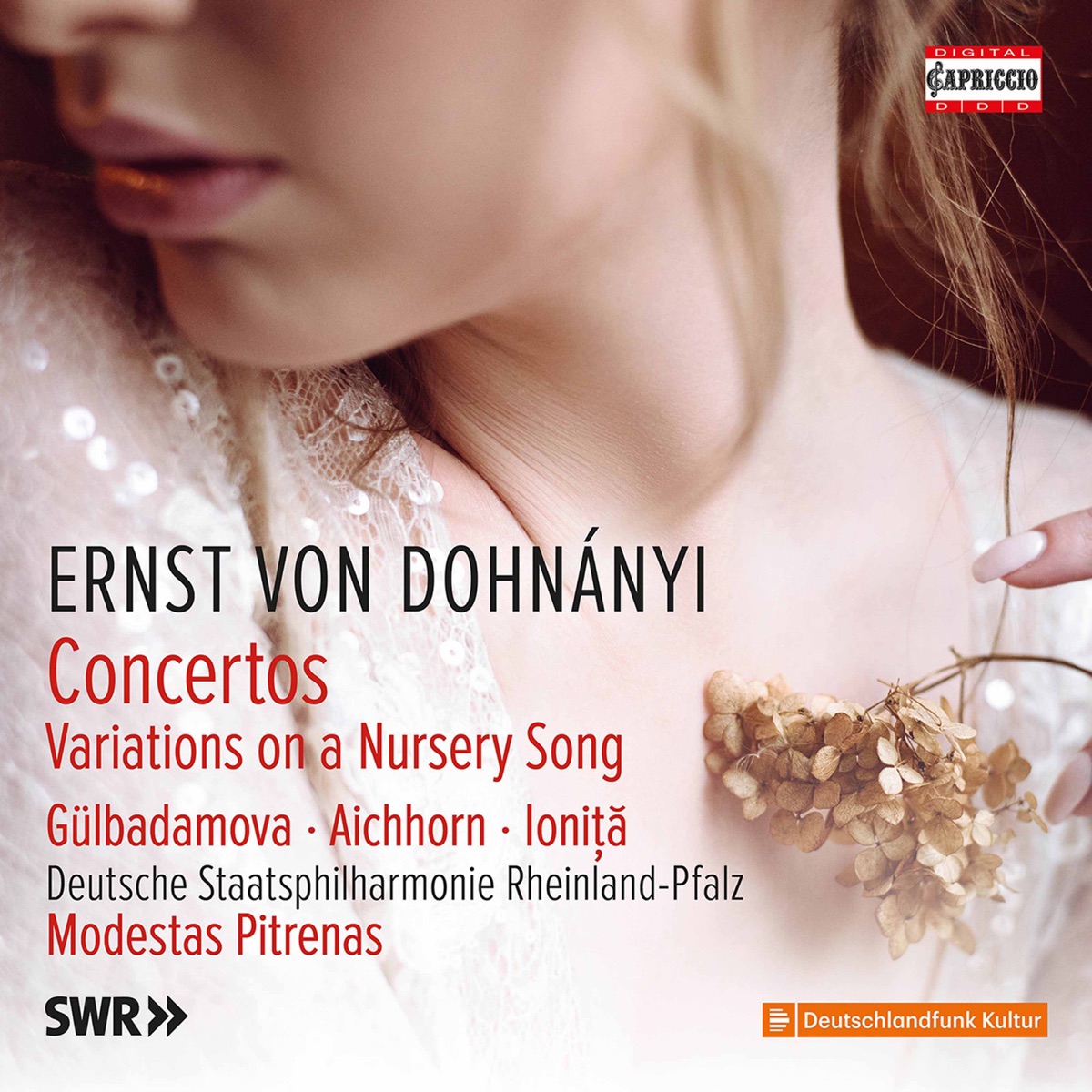 Dohnányi: Concertos by Sofja Gülbadamova, Deutsche Staatsphilharmonie Rheinland-Pfalz & Modestas Pitrenas album cover