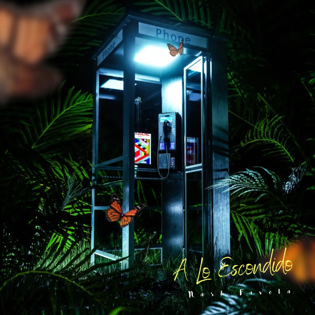 A Lo Escondido - Single by Nash Favela album cover