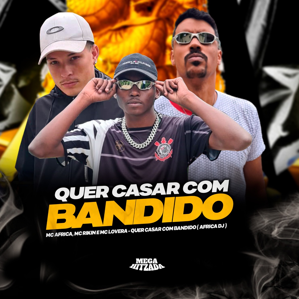 Quer Casar Com Bandido - Single by MC AFRICA, Mc Lovera & Mc Rikin album cover