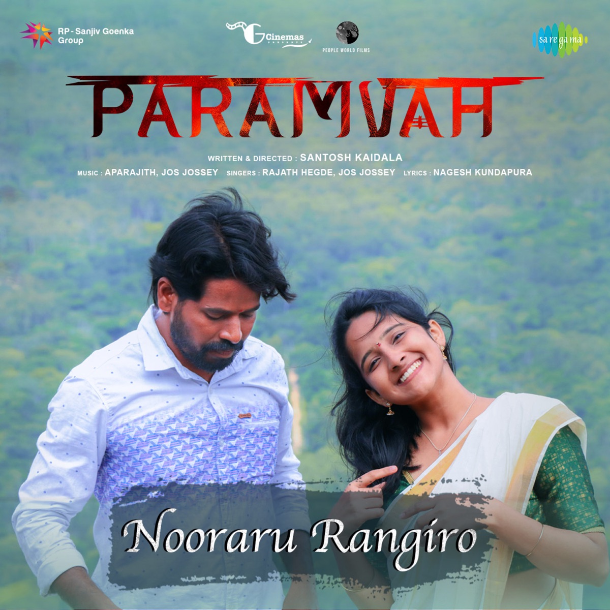 Nooraru Rangiro (From "Paramvah") - Single by Rajath Hegde, Jos Jossey, Aparajith & Nagesh Kundapura album cover