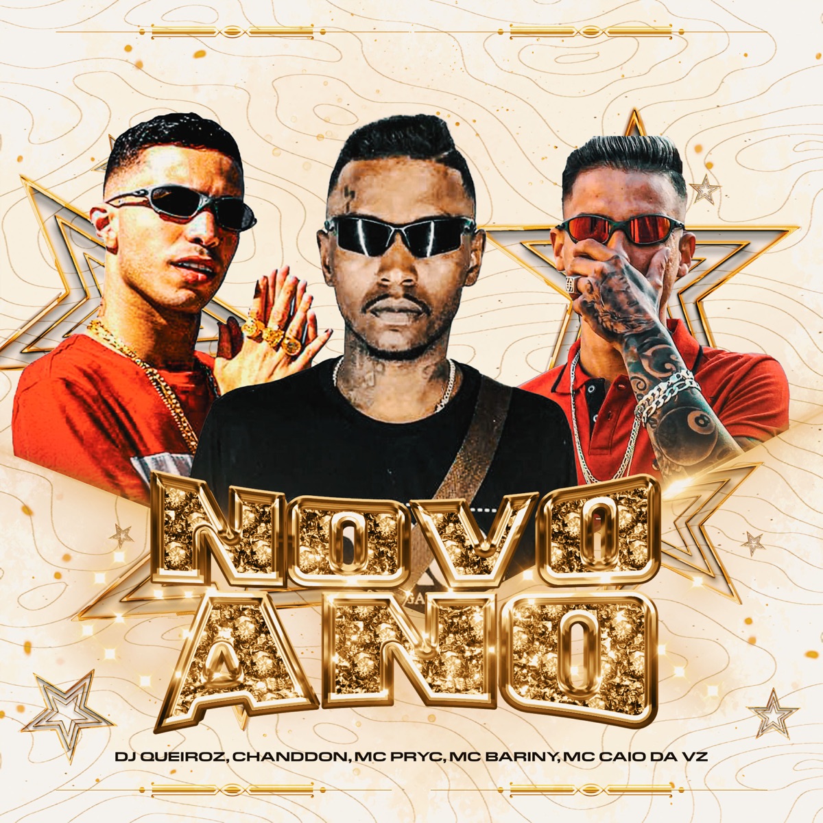 Novo Ano (feat. MC Caio da VZ & MC Chanddon) - Single by Mc Bariny, Dj Queiroz & Mc Pryc album cover