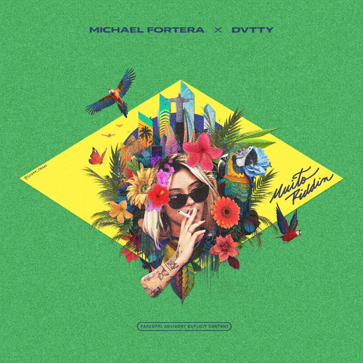 Muito Riddim - Single by Michael Fortera & DVTTY album cover