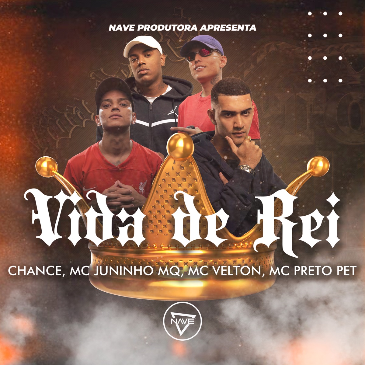 Vida de Rei (feat. MC Preto Pet) - Single by Chance, MC Juninho MQ & Velton Mc album cover