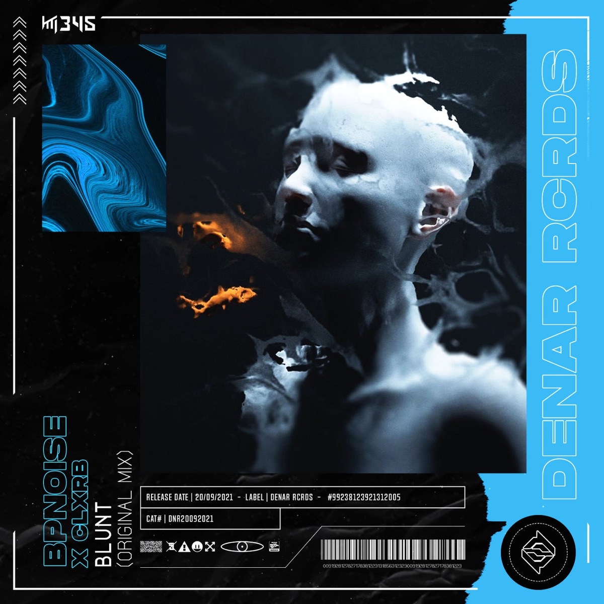 Blunt - Single by BPNOISE & CLXRB album cover