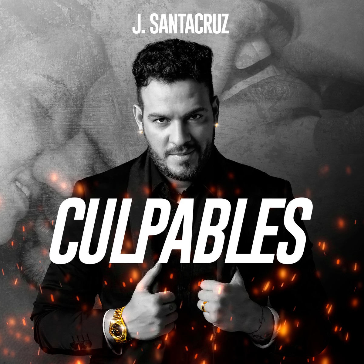 Culpables - Single by J Santacruz album cover