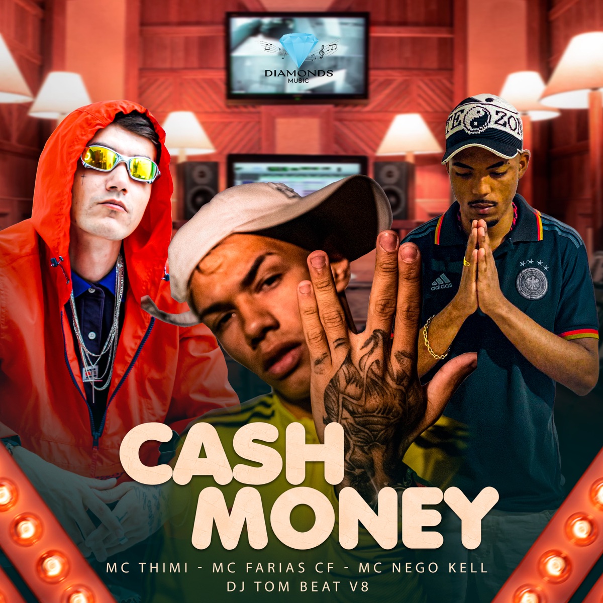 Cash Money - Single by Mc Farias CF, MC THIMI & MC Nego Kell album cover