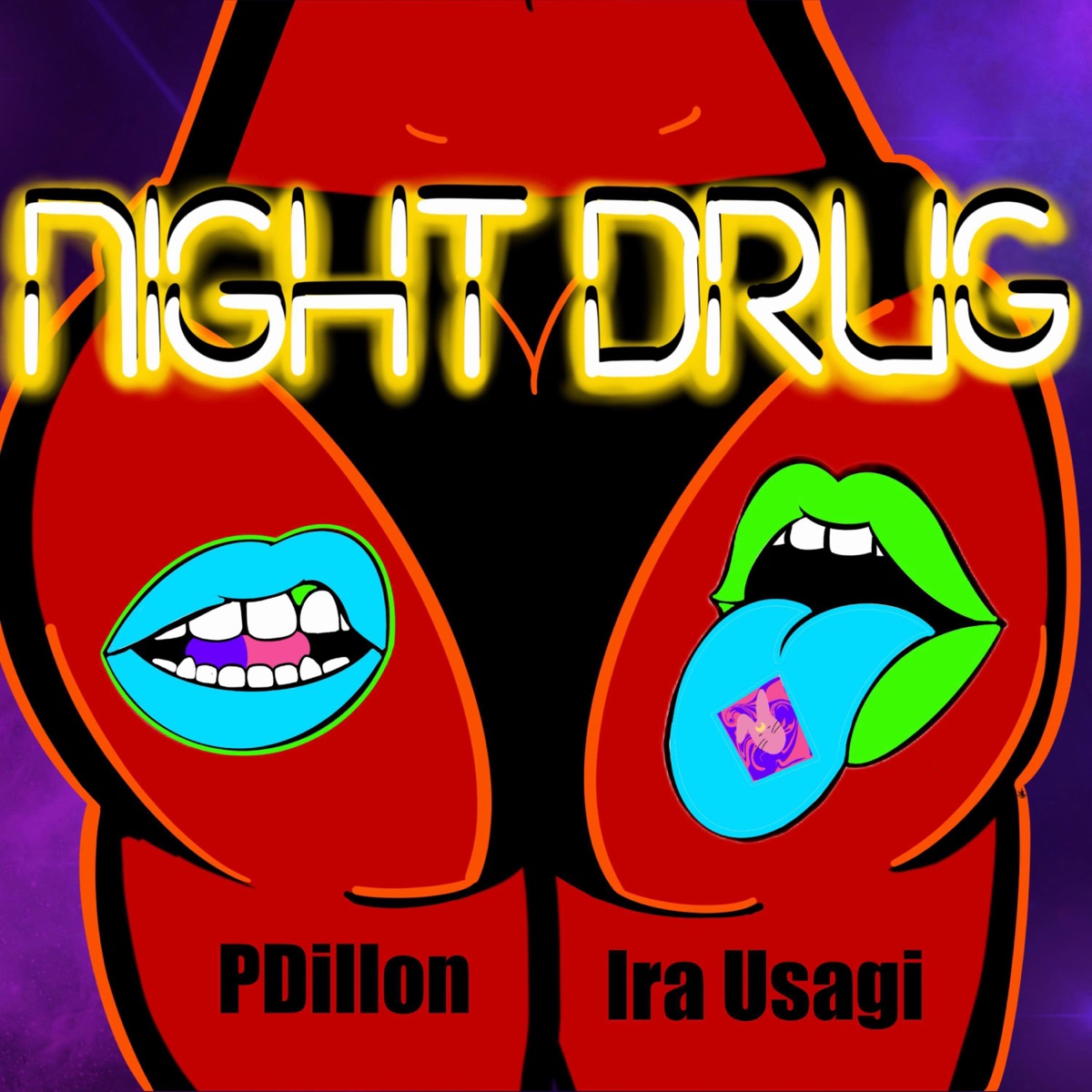 Night Drug (feat. Pdillon) [Radio Edit] - Single by Ira Usagi album cover