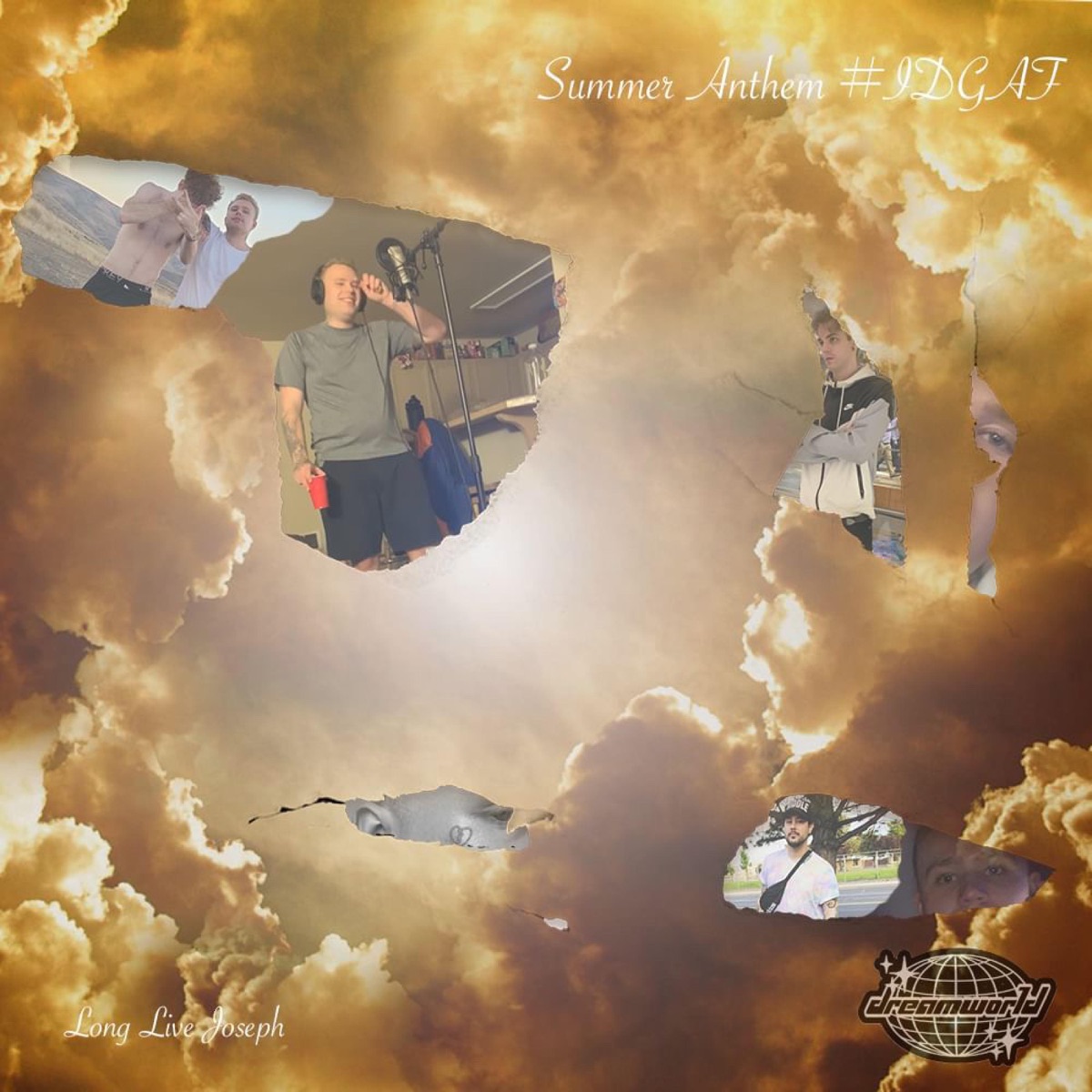 DREAMWORLD SUMMER ANTHEM '23 IDGAF (feat. Counter, Dreamworld Tony, Spaceboyry & Lil Grt) - Single by Dreamworld album cover