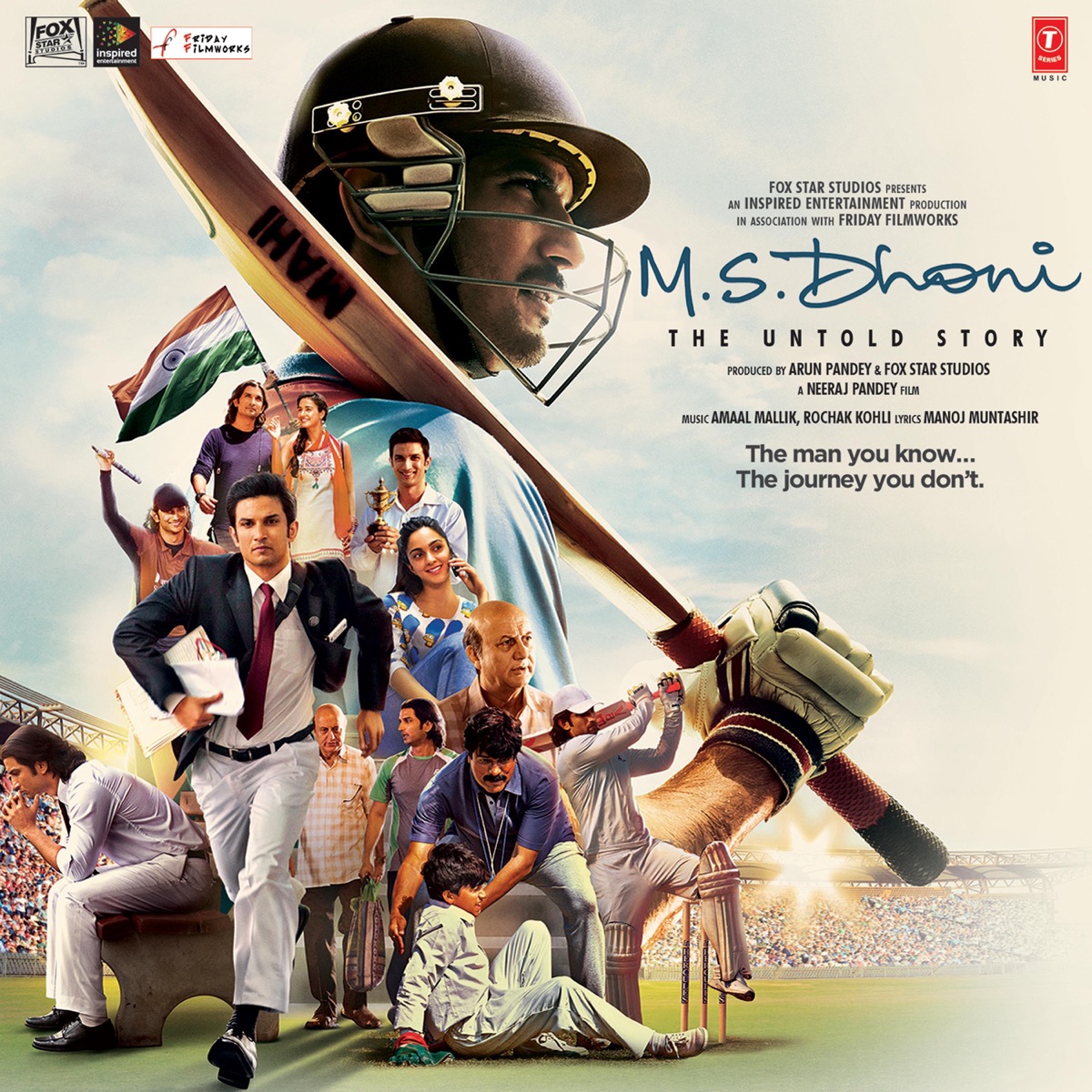 M.S. Dhoni: The Untold Story (Original Motion Picture Soundtrack) by Amaal Mallik album cover